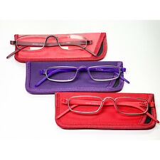 1 Unisex Lesebrille Lesehilfe Metall Brille ähnl. Rodenstock von 1,0 bis 3,5 Neu