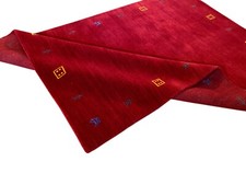 Gabbeh teppich rot - teppich, 100%
