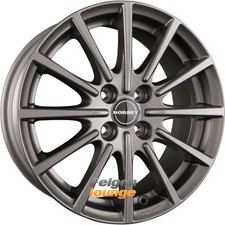 4x BORBET BL4 Metal Grey 7x16 ET45 4x100 Alufelgen 16 Zoll