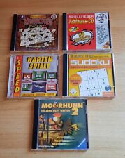 Computerspiele -sammlung  5 CD's  Wie NEU!!! 