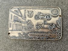 Plakette veteranen rallye - plakette,