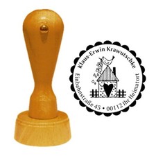 Stempel Motiv VOGELHAUS Haus