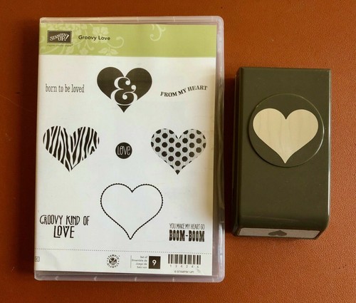 Stampin groovy love - up!, "groovy