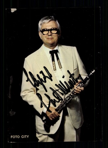 Horst winter autogrammkarte - winter,