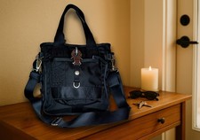 George Gina & Lucy GGL Sweet Sushi Black/Black – Nylon Schultertasche 28×26×8 cm