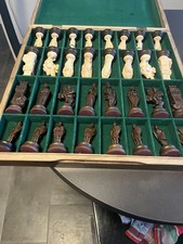 Schachspiel handgeschnitzte