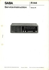 SABA Service-Manual für Donau