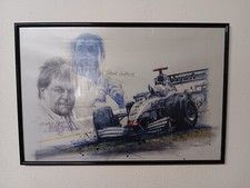 Formel 1 Kunstdruck im Kunststoff Glasrahmen, 60 x 40 cm, L x B