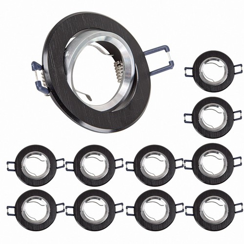 10x einbaurahmen mr16 set - mr16, 68mm