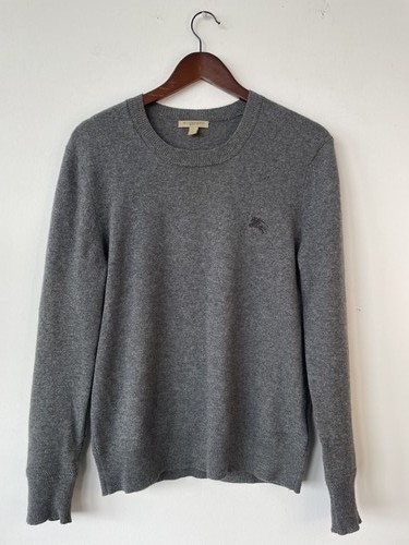Burberry grauer kaschmir crew - grauer,