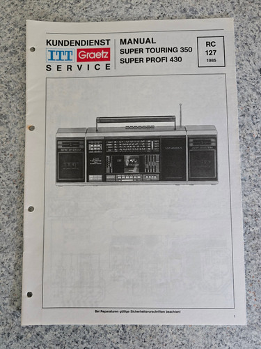 Original itt graetz service - original,