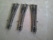 3x Weichen 9139 R / L Hand