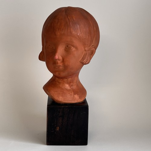 Art deco terracotta - art, terracotta-büste