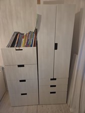 Ikea Stuva Smastad Kleiderschrank Schubladenschrank Kinderzimmer weiß 