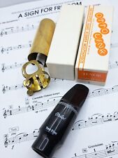 1970s Otto Link 5 Hard rubber late Early Babbitt Tenor Saxophone mouthpiece
