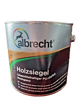 Albrecht Holzsiegel PU-Klarlack Tuchmatt BEULE 2,5L
