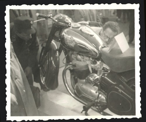 Fotografie motorrad jawa ohc - fotografie,