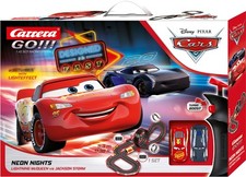 Carrera - GO!!! Disney·Pixar Cars - Neon Nights Rennbahn HAT GEBRAUCHSSPUREN