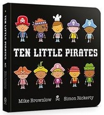 Ten Little Pirates: Board Book