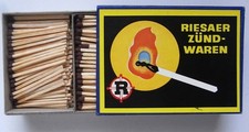 Riesaer Zündhölzer  Große Schachtel