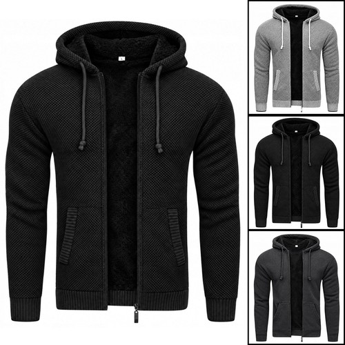 Herren strickjacke fleecejacke - herren,