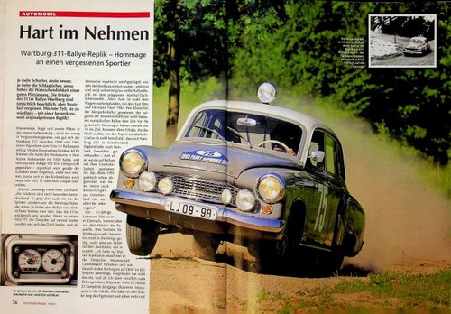 Oldtimer praxis 2546 wartburg - praxis, 2546)