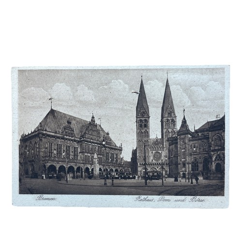 Postkarte bremen rathaus - postkarte, ak