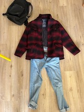 Manifattura Ceccarelli Alligator Wolljacke in Herren 44 (=L)