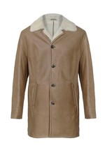 Hugo Boss Herren Wintermantel  Lammfellmantel  Vintage Größe 50