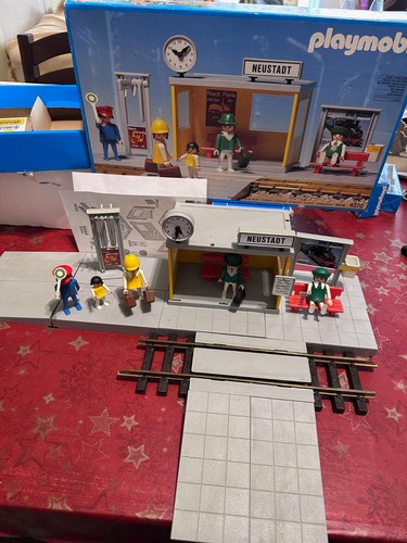 Playmobil 4370 bahnhof - bahnhof, /