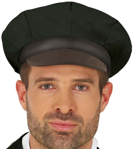 Schwarze chauffeurmütze - schwarze,