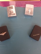 4 ZIPPO FEUERZEUGE, original
