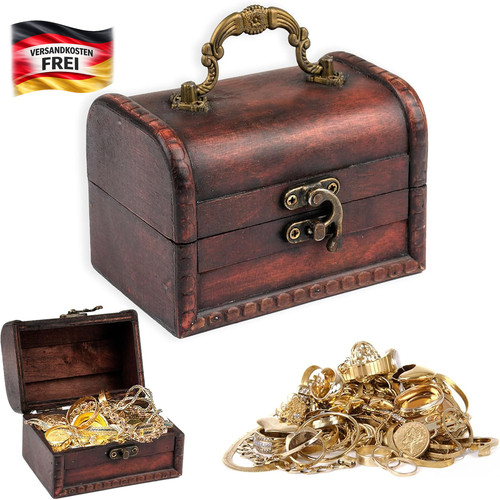 Holz schatztruhe kinder klein - kinder,
