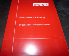 Gutbrod Ersatzteile-Katalog/Werkstatt - Informationen-Terra Export F u. S Motor