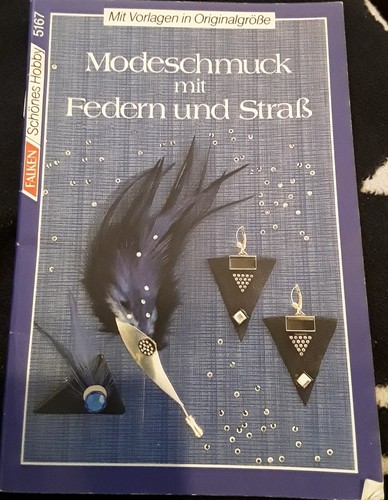 Modeschmuck mit federn und - mit,
