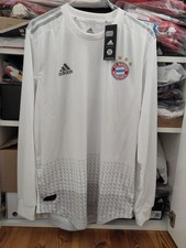 Adidas FC Bayern München Authentic Away Trikot Gr.6/M  Rohling Langarm Neu 19/20