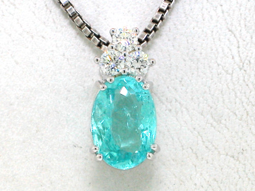 Paraiba turmalin anhänger 750 - paraiba,