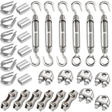 Seilspanner Set 3mm Edelstahl