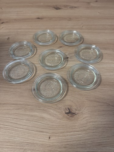 Weck einmach glas - glas, deckel