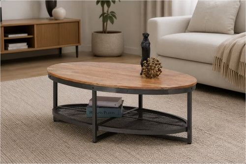 Couchtisch moca aus mangoholz - couchtisch,