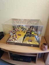 lego exo force Vitrine beleuchtet, mit Figuren: 8102, 8103, 8104, 8105,