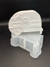 Silikonform Wohnwagen – für Resin, Beton, Gips, Seife u.v.m.