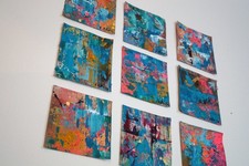 GEMÄLDE abstrakt C. FANTA