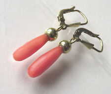 Korallen Pampeln OHRRINGE