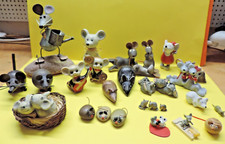 Deko Figur Maus Eisen Metall