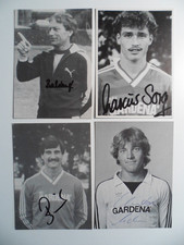 4 x SSV Ulm  original signiert  alte Autogrammkarten  Gardena   (115)