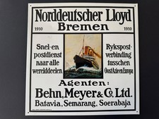 Retro Emaille Werbeschild