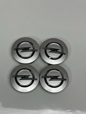4x 54mm für OPEL Radkappen Nabendeckel Alufelgen  Felgendeckel Silber