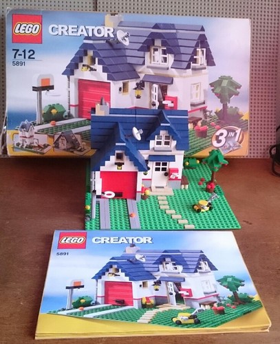 Lego 5891 creator haus mit - creator,