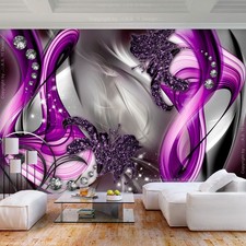 Ornamente Braun Diamant VLIES